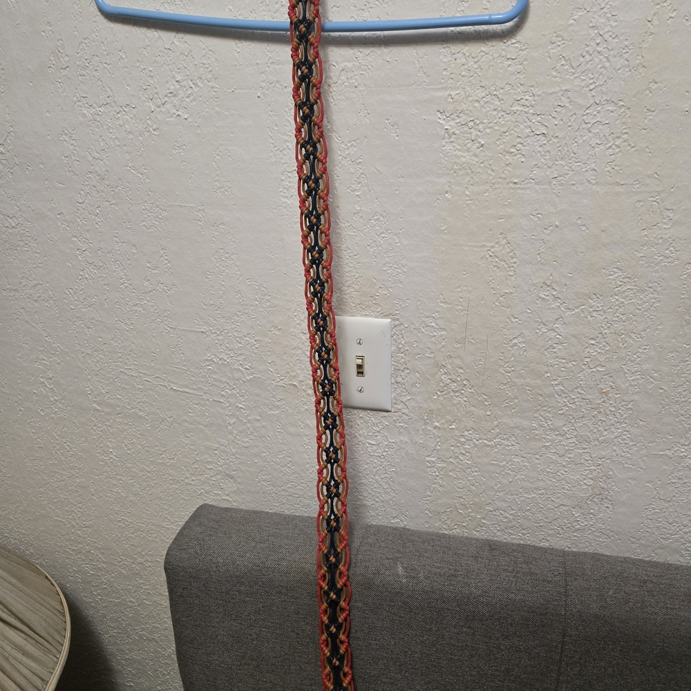 Red and Black Chain Belt